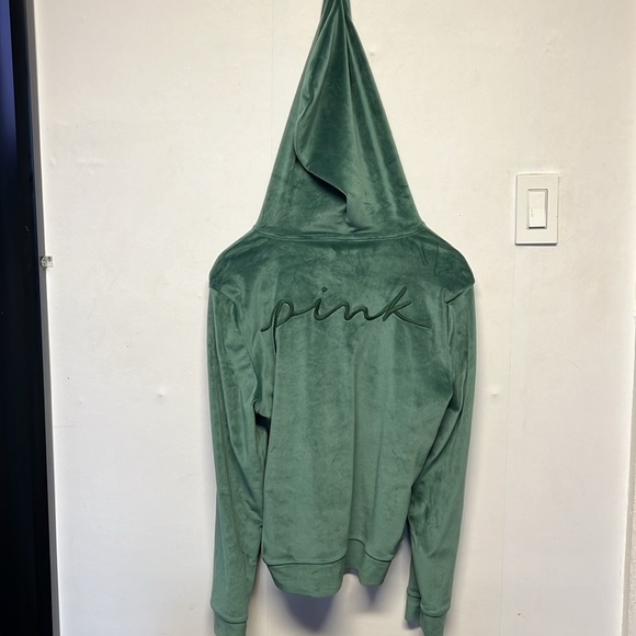 PINK Velour Hoodie (Only) - Picture 3 of 4